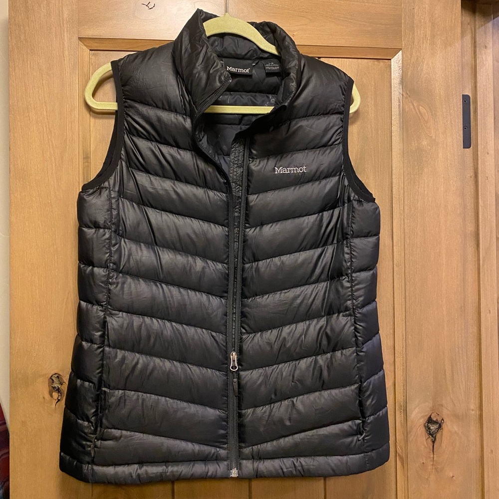 Marmot Black Puffer Vest